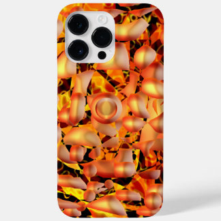 Orange Abstract Case-Mate iPhone 14 Pro Max Case