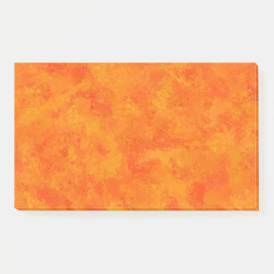 Orange Abstract Pattern  Post-it Notes