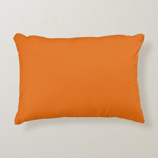 Orange Accent Pillow 16" x 12" (Front)