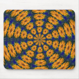 Orange African Daisy Mousepad