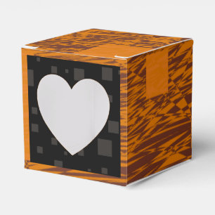 Orange alert float abstract Halloween black box