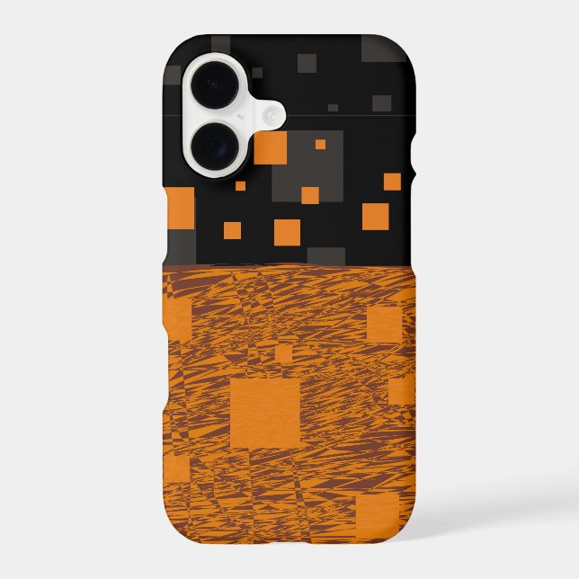 Orange alert float abstract Halloween black box Ca (Back)