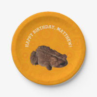 Orange American Toad Photo Personalised