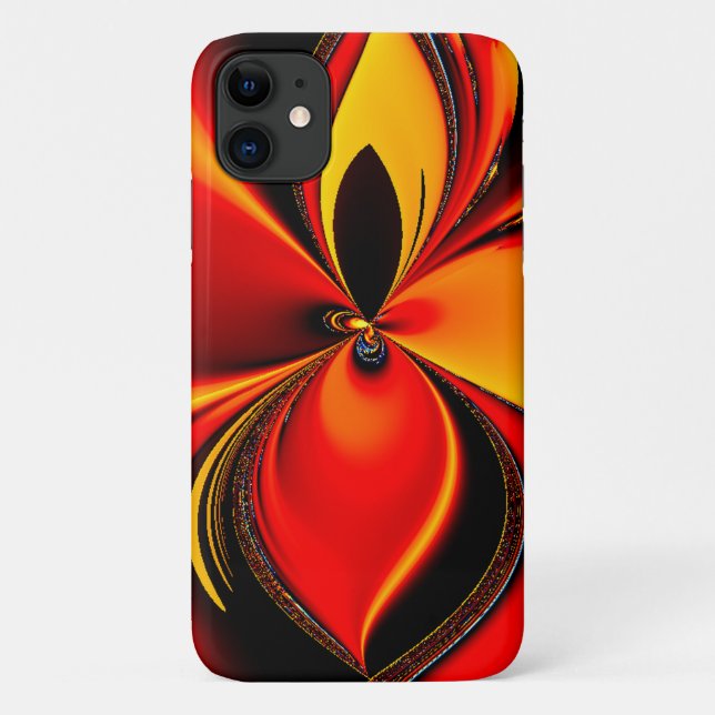 Orange and Black Citrus Flavour Case-Mate iPhone Case (Back)