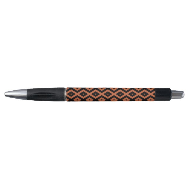 Orange and black diamond pattern (Front)
