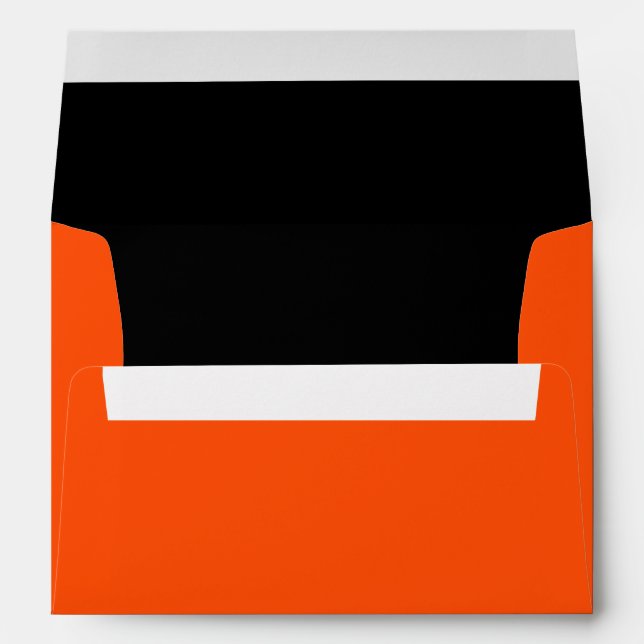 Orange and Black Envelope (Back (Bottom))