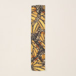 Orange and Black Monarch Butterfly Chiffon Scarf<br><div class="desc">Here is a gorgeous chiffon scarf which features a design of lovely Monarch Butterflies (Danaus plexippus) in colours of orange,  yellow,  gold,  black,  brown and white. The fabulous markings resemble an artistic abstract pattern. What a wonderful idea for an entomologist or butterfly enthusiast!</div>