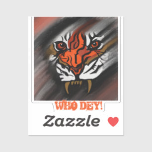 ORANGE AND BLACK STRIPES