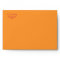 Orange and Hot Pink A-7 Envelope