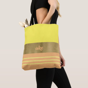 Orange and Lemon Sherbet Tote Bag