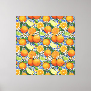 Orange and Lemons Canvas Print