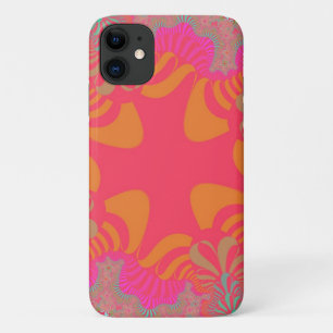 Orange and Pink Cross Case-Mate iPhone Case