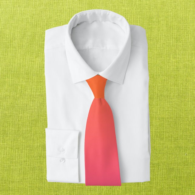Orange and Pink Gradient Tie (Creator Uploaded)