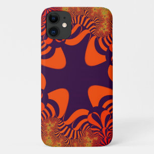 Orange and Purple Cross Case-Mate iPhone Case