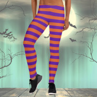 Orange and purple striped
