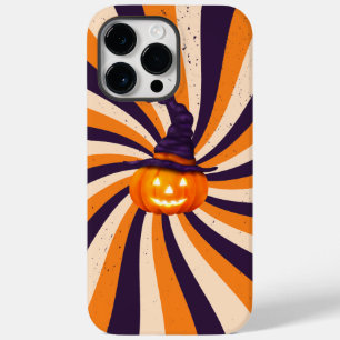 Orange and Violet Psychedelic Jack-O'-Lantern  Case-Mate iPhone 14 Pro Max Case