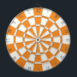 Orange And White<br><div class="desc">Orange And White Dart Board</div>
