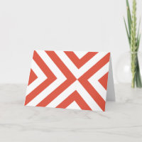 Orange and White Chevrons