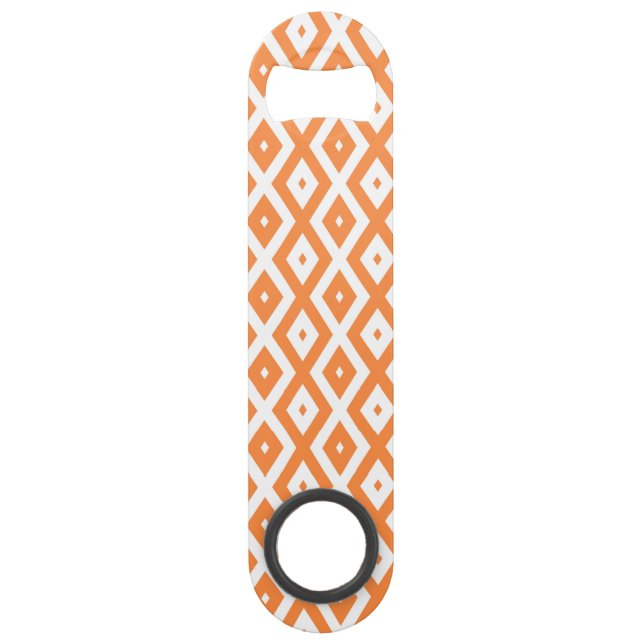 Orange and white diamond pattern (Front)