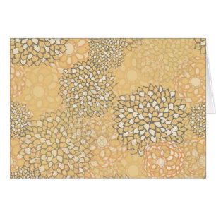 Orange and White Flower Burst
