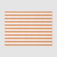Orange and White Horizontal Stripe
