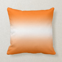 Orange and White Ombre