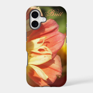 Orange And Yellow Dahlia Flower iPhone 5 Case