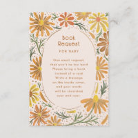 Orange and Yellow Daisies Baby Shower