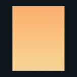 Orange and Yellow Gradient Background Flyer<br><div class="desc">An orange and yellow gradient.</div>