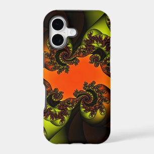 orange and yellow paisley