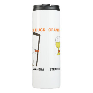 Orange Angel Duck 24oz water bottle