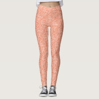 Orange Animal Print Tiger Stripes
