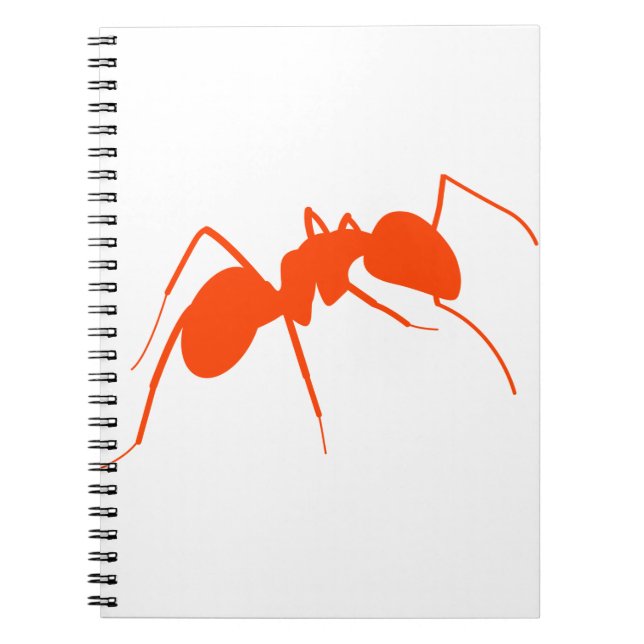 Orange Ant Notebook (Front)