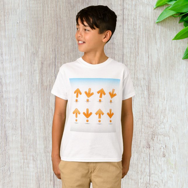 Orange Arrows T-Shirt (Creator Uploaded)