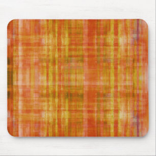 Orange Art Colour Painting Mousepad