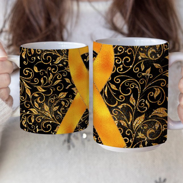Orange Awareness Ribbon Mug Design (Creator Uploaded)