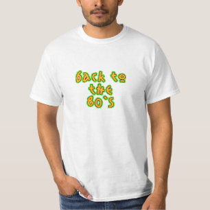 Orange Back To The 80's T-Shirt