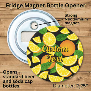 Orange Background Bottle Opener