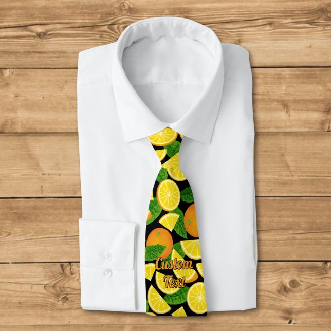 Orange Background Tie (Creator Uploaded)