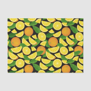 Orange Background Tissue Paper