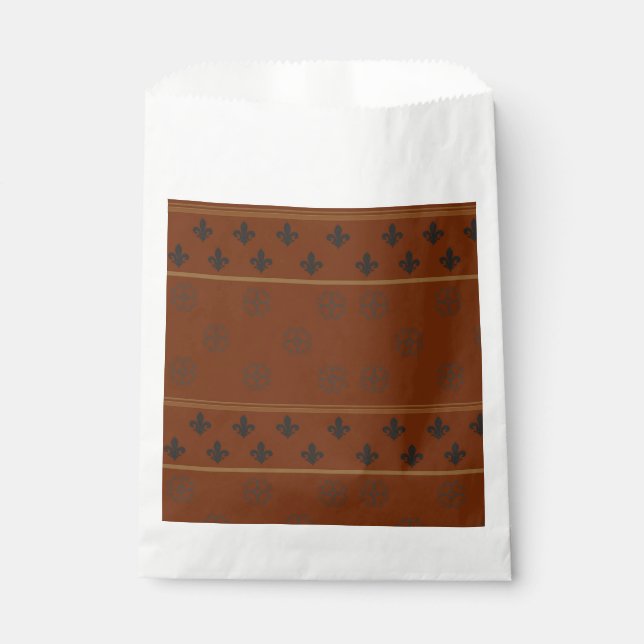 Orange Bar Favour Bags (Front)