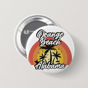Orange Beach, Alabama 6 Cm Round Badge