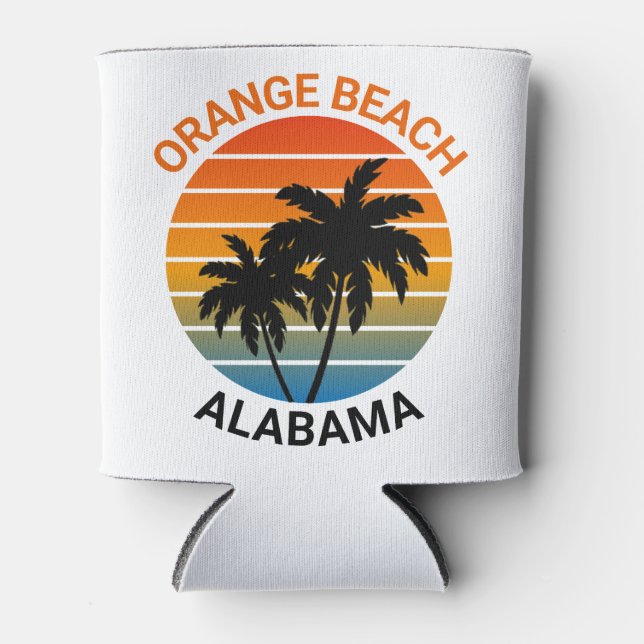 ORANGE BEACH ALABAMA CAN COOLER (Front)