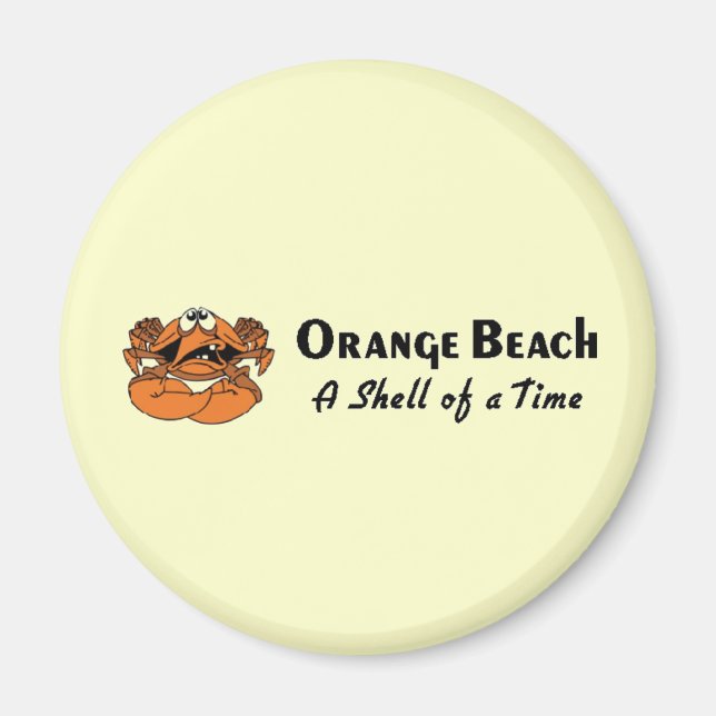 Orange Beach Alabama Magnet (Front)