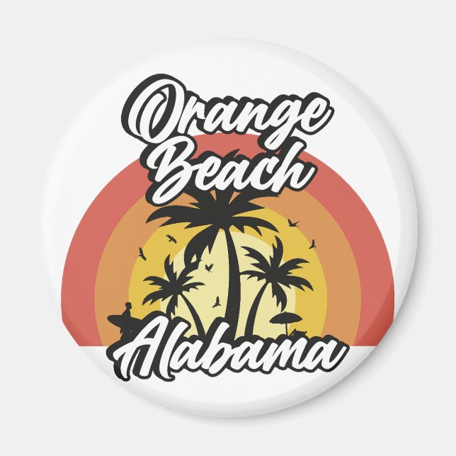 Orange Beach, Alabama Magnet (Front)