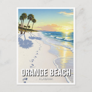 Orange Beach Alabama Travel Postcard