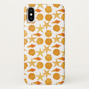 Orange Beach Shell Pattern Case-Mate iPhone Case