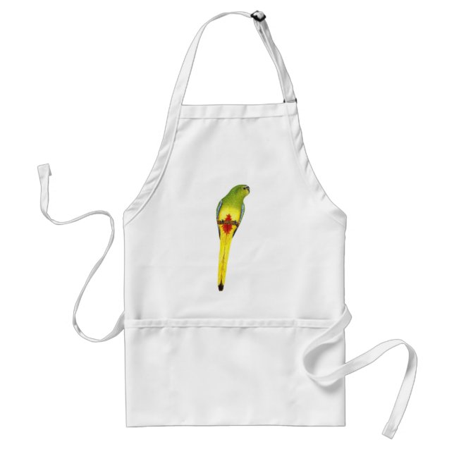 Orange-bellied Parrot - Neophema chrysogaster Standard Apron (Front)