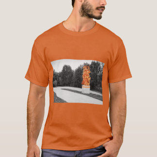 Orange Bike Tower Along The Bentonville Trails Sel T-Shirt