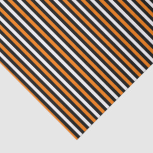 Orange & Black Halloween Carnaval Magic  Tissue Paper